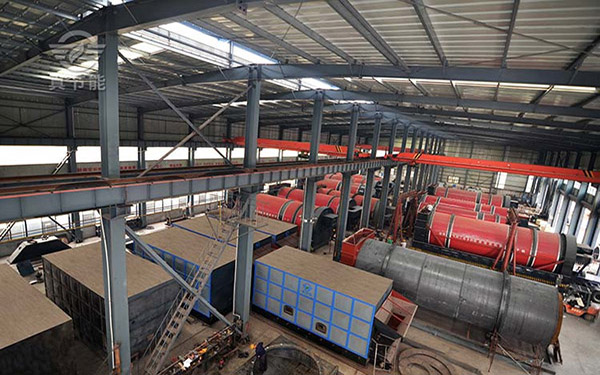 木薯渣烘干機生產車間 木薯渣烘干機生產車間