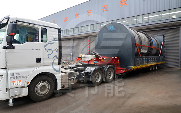 酒糟烘干設備運輸現場 酒糟烘干設備運輸現場